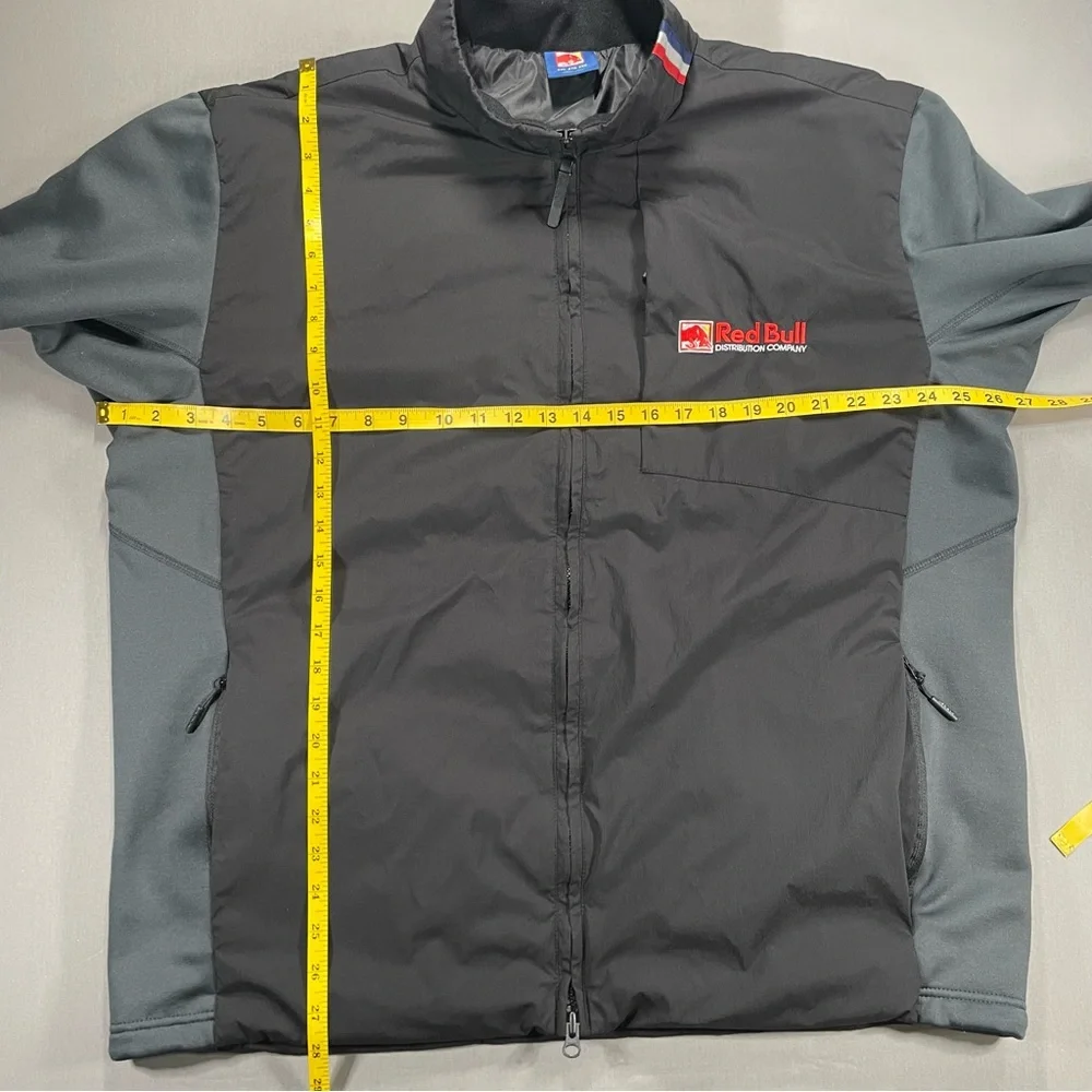 Red Bull Distribution Company Full Zip Windbreaker Jacket Shell - Mens 2XL